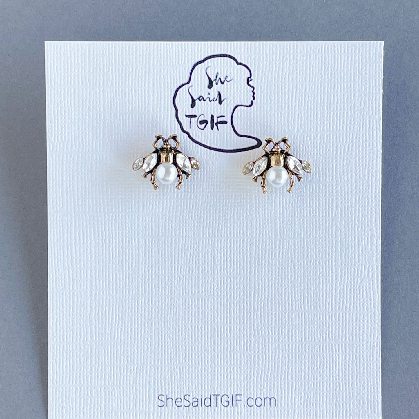 Bee Stud Earrings