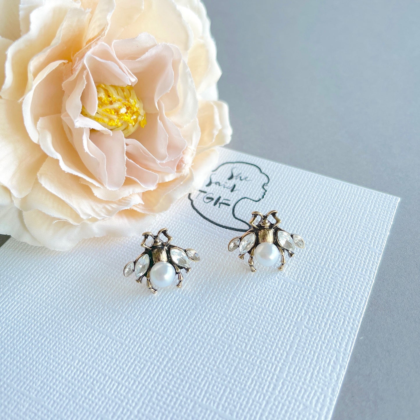 Bee Stud Earrings