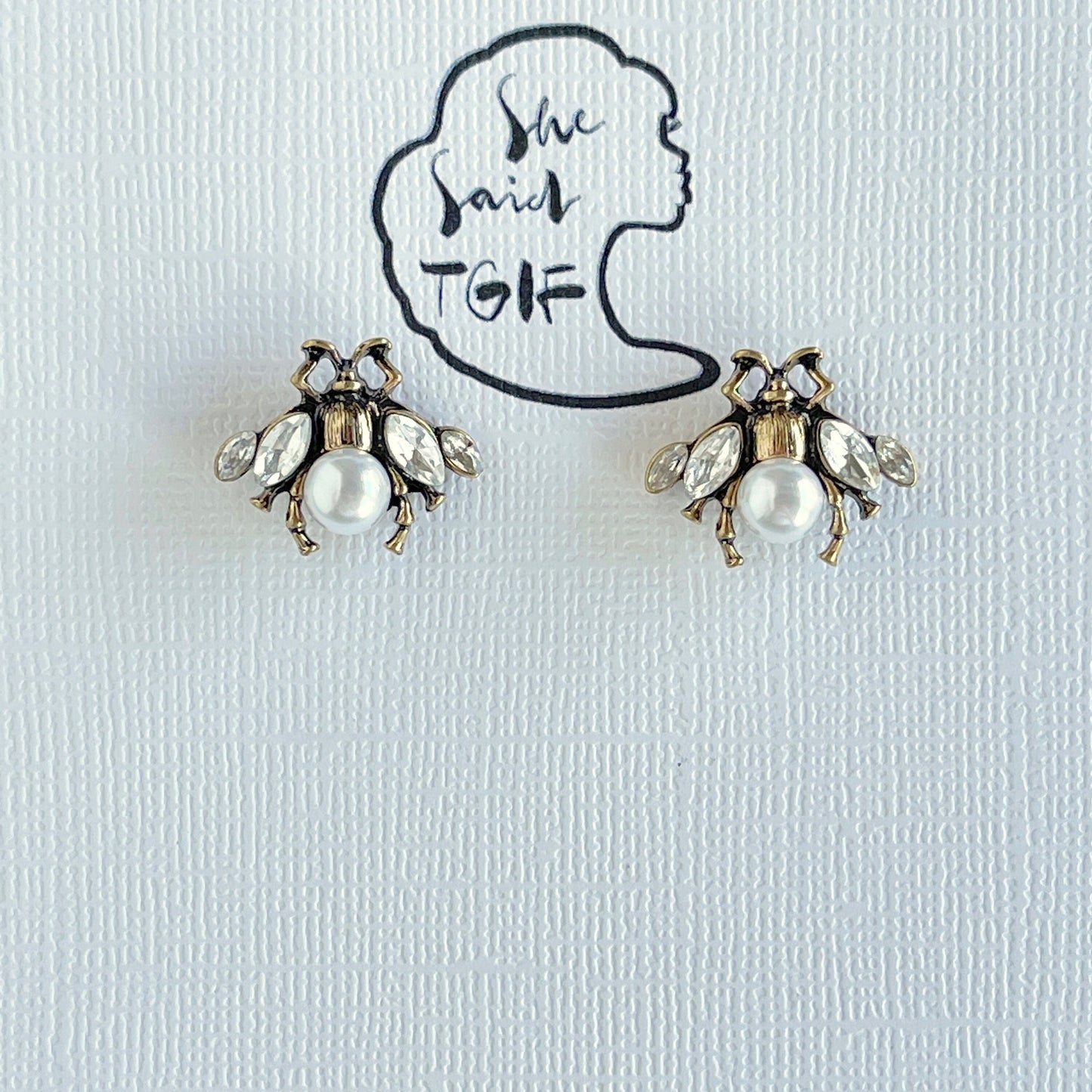Bee Stud Earrings