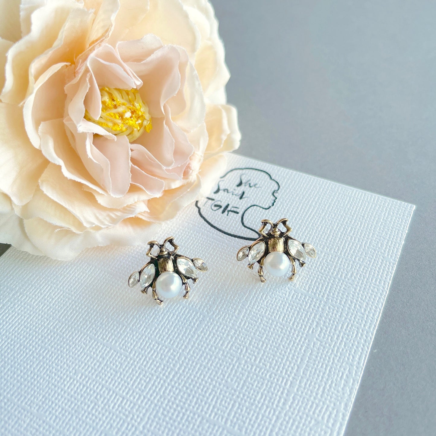 Bee Stud Earrings