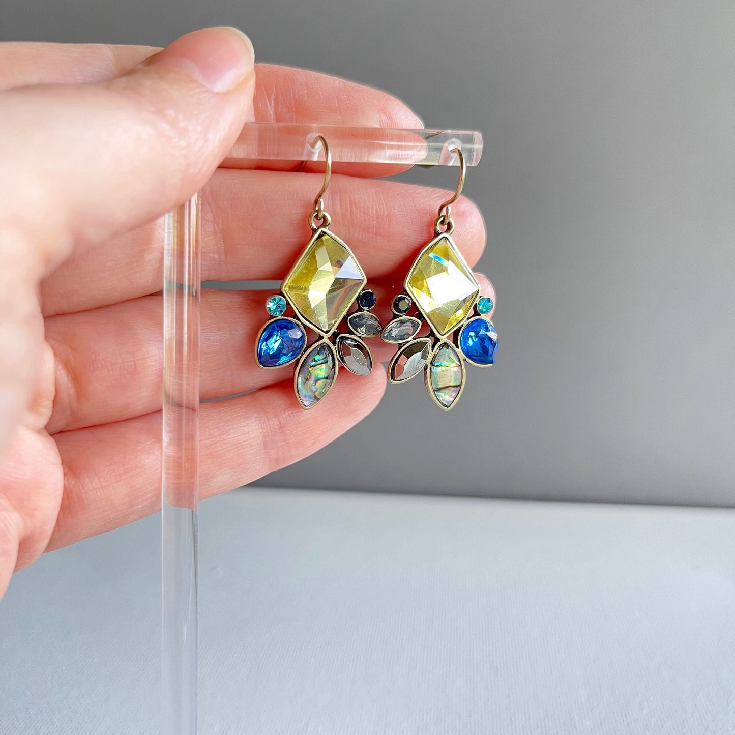 Colorful Crystal Earrings