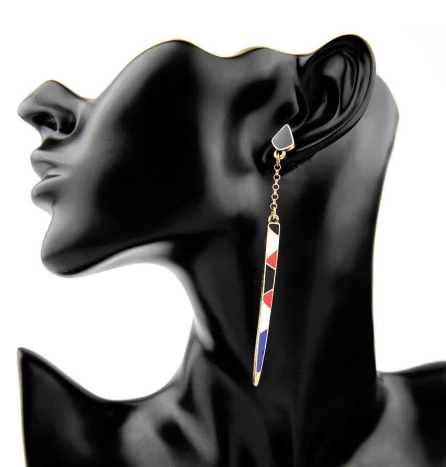 Vintage Multicolor Earrings