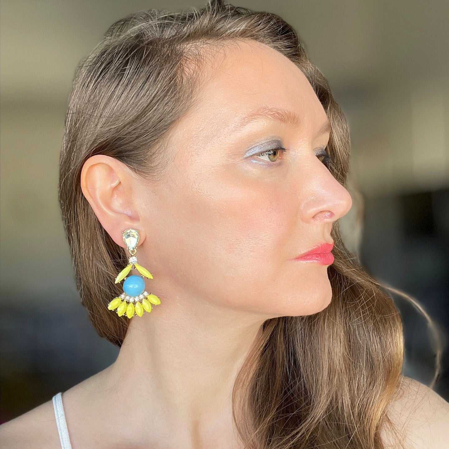 Floral Capri Earrings