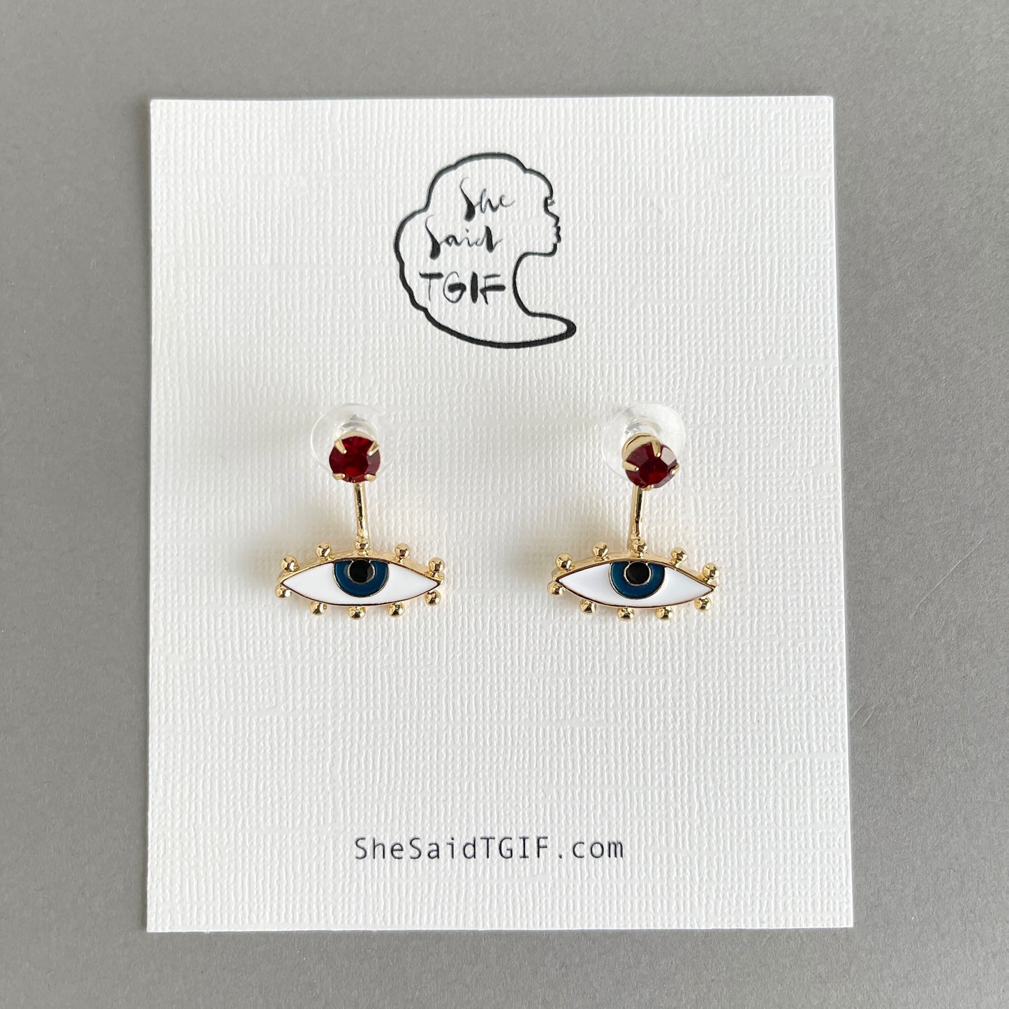 Evil Eye Earrings