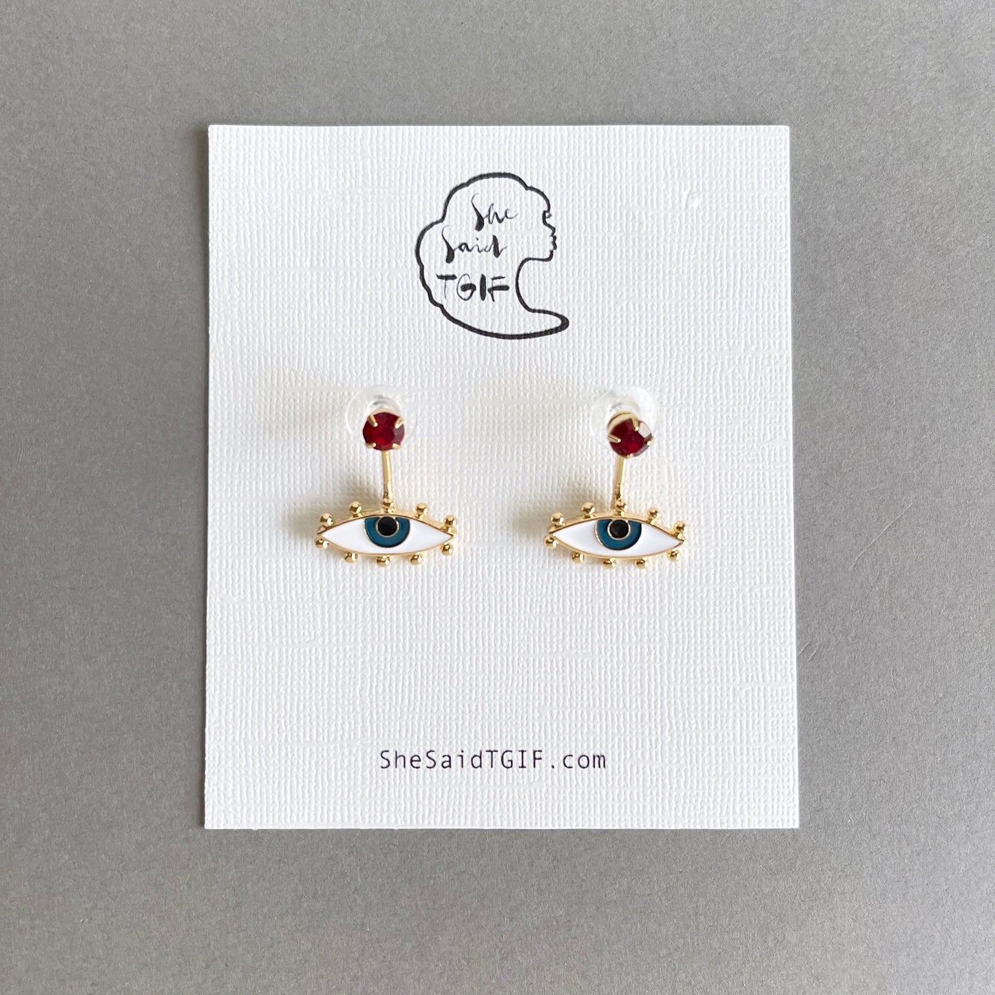 Evil Eye Earrings