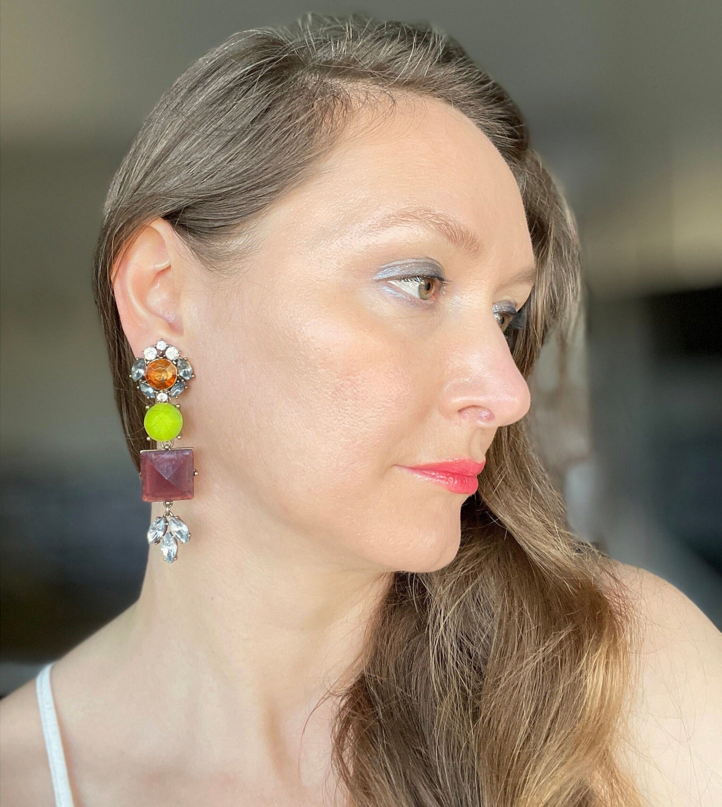 Vintage Crystal Earrings