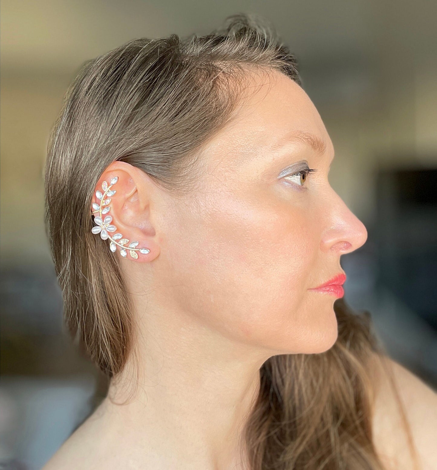 Bridal Ear Cuff Earrings