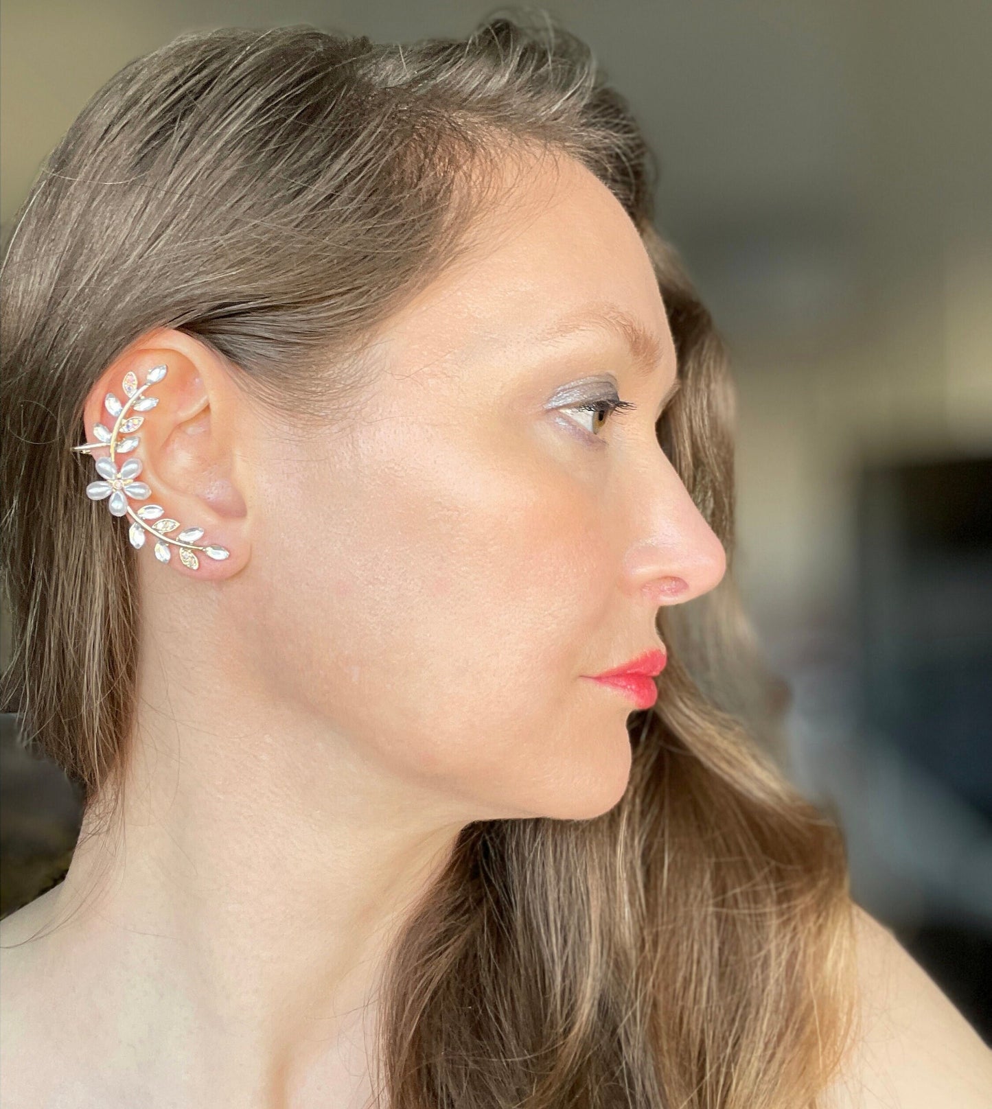 Bridal Ear Cuff Earrings