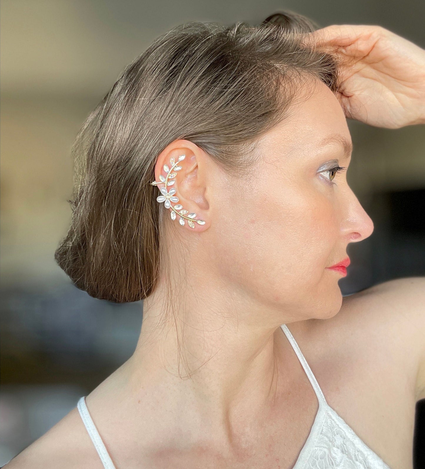 Bridal Ear Cuff Earrings