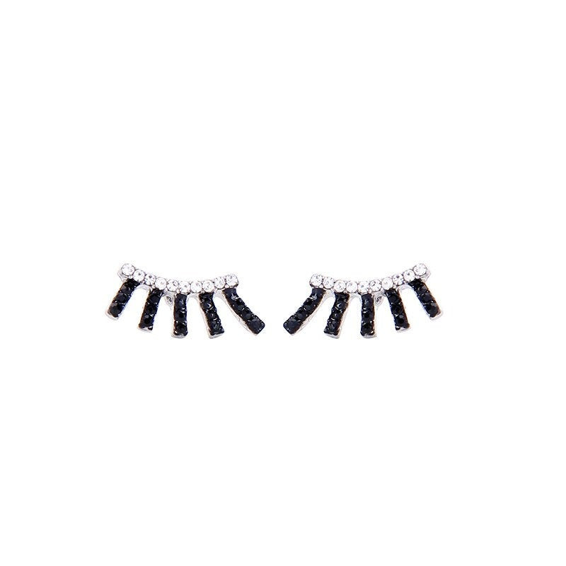 Eyelashes Earrings