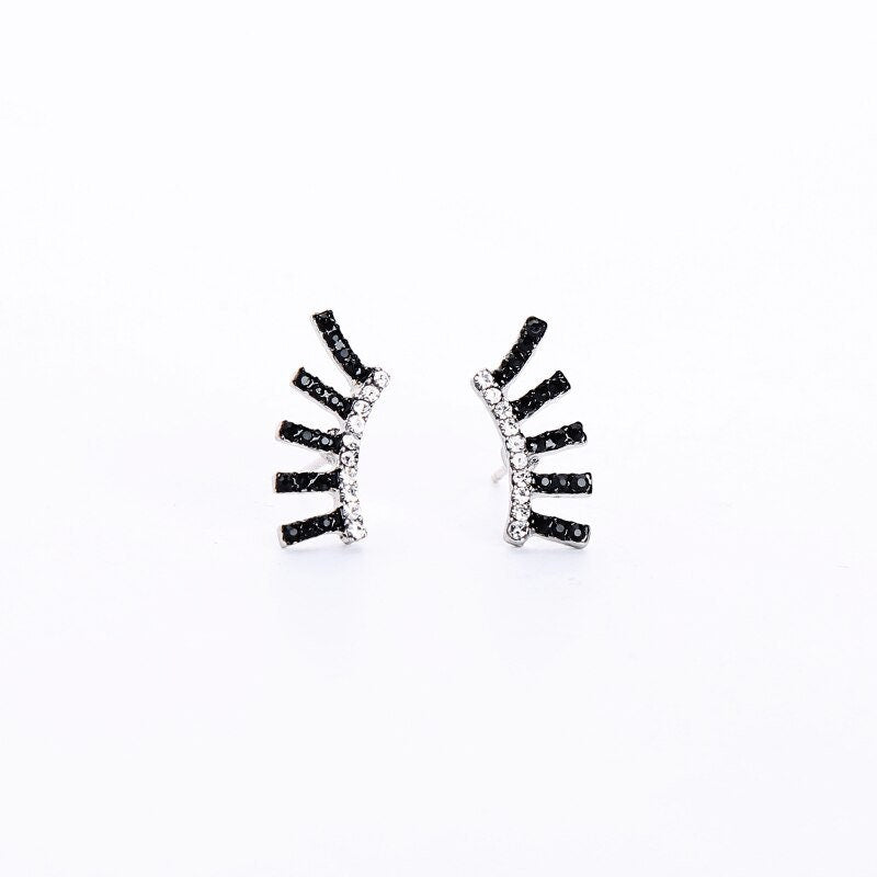 Eyelashes Earrings