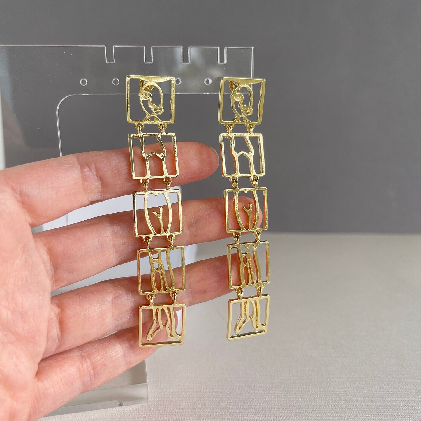 Female Silhouette Earrings