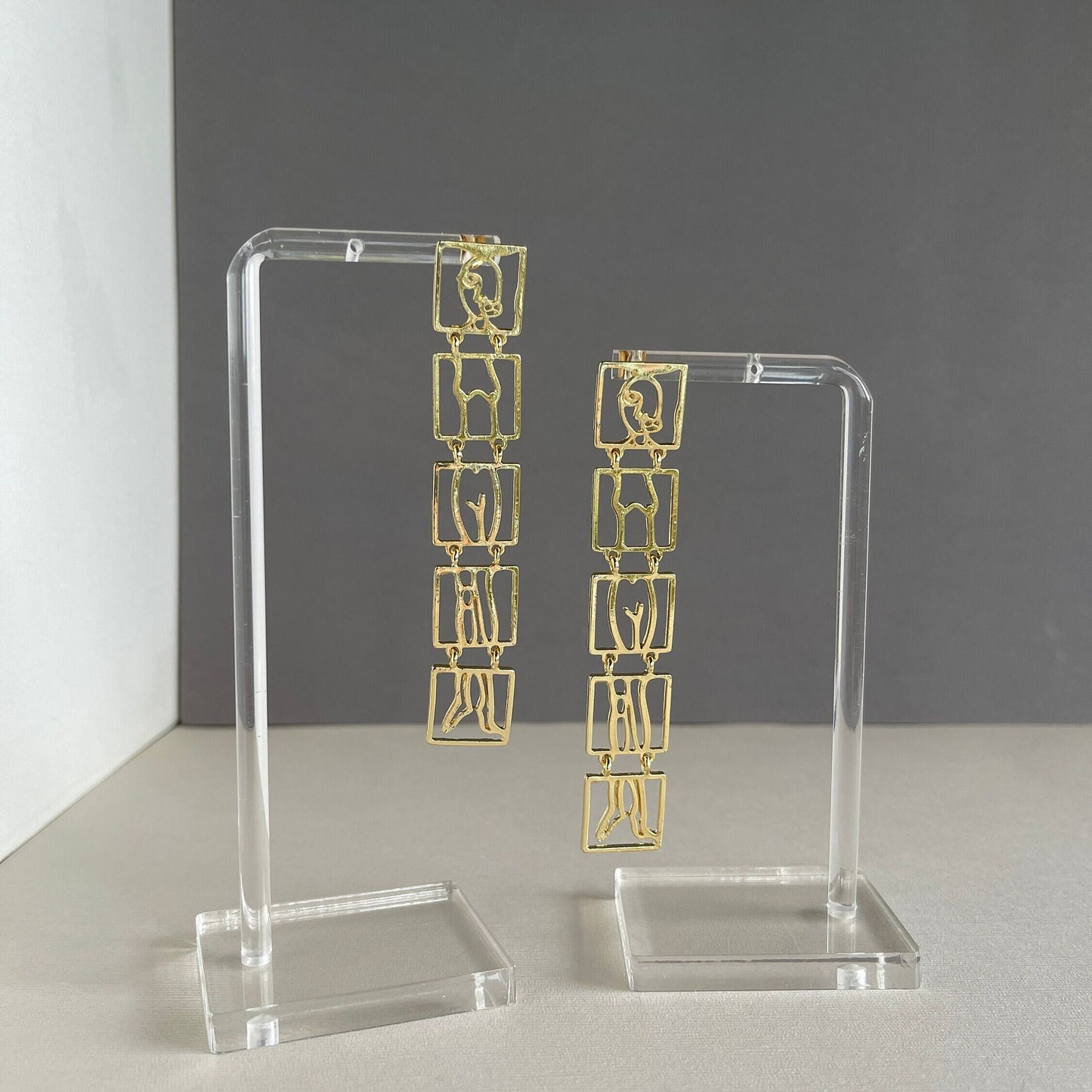 Female Silhouette Earrings