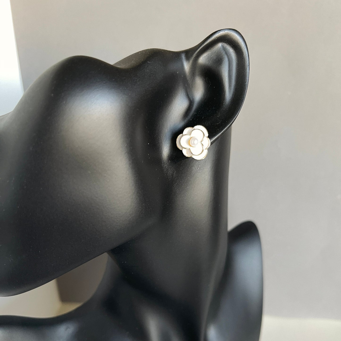 Camellia Flower Earrings