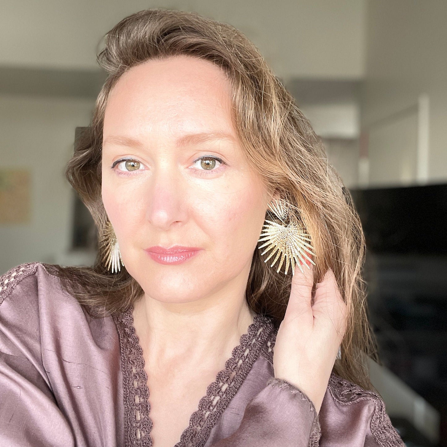 Celestial Gold Earrings
