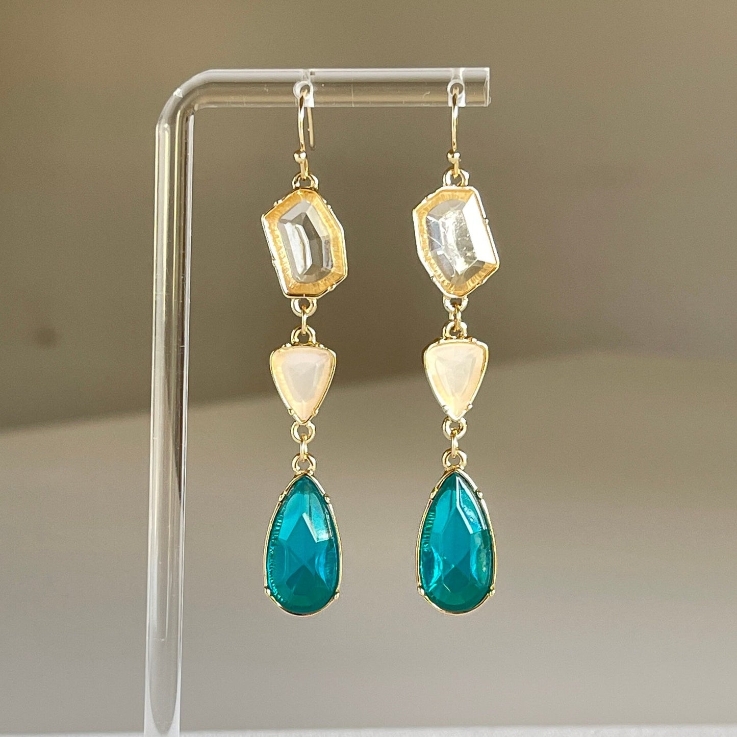 Aquamarine Drop Earrings
