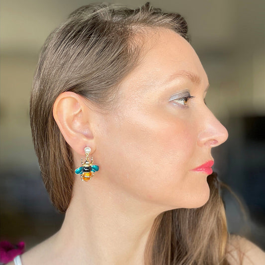 Bee Earrings