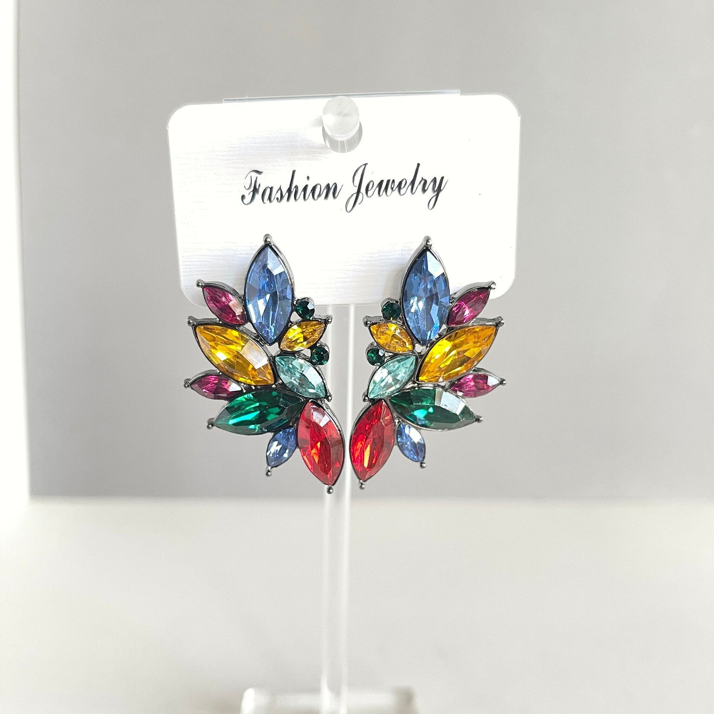 Crystal Gem Earrings