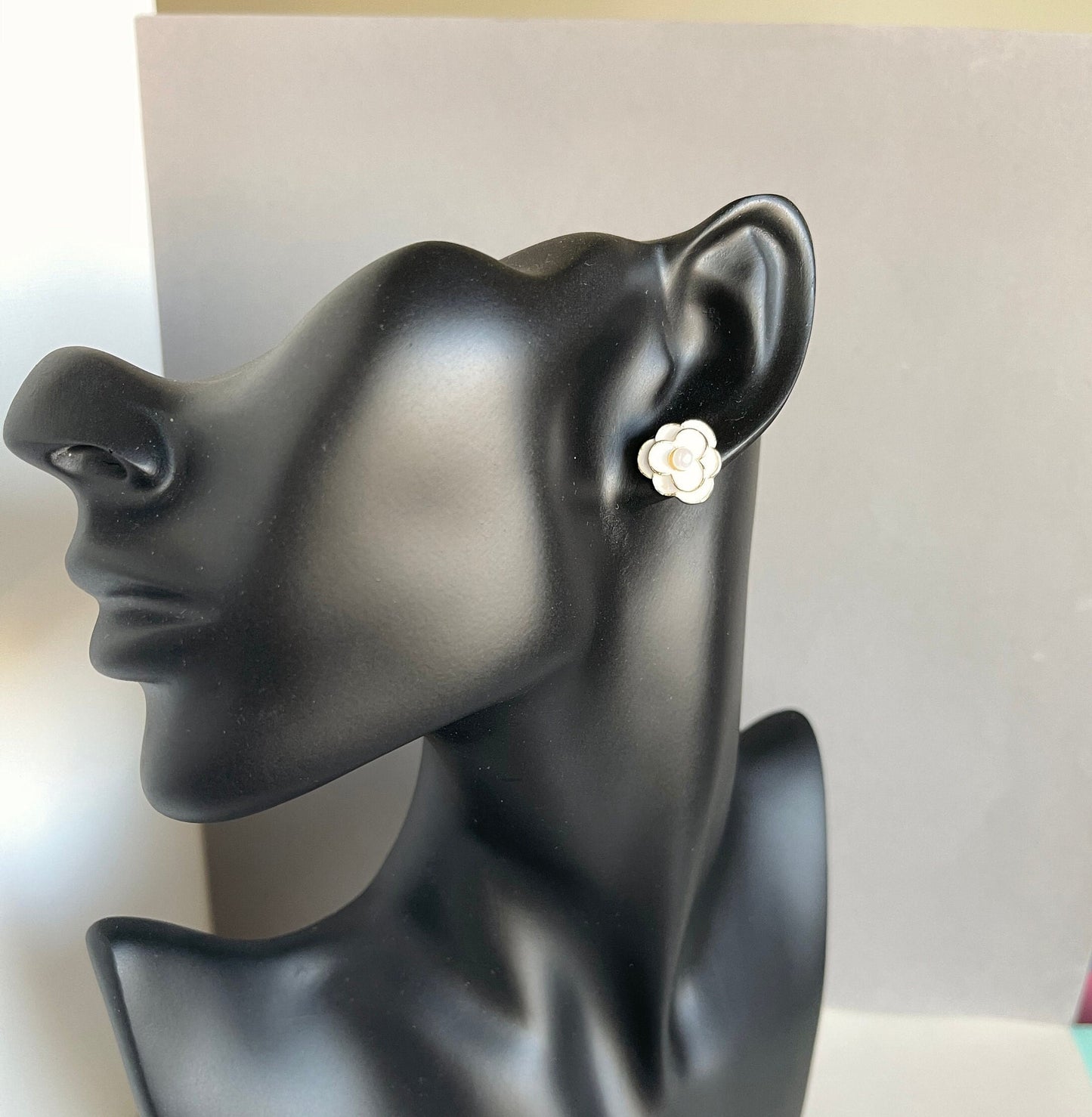 Camellia Flower Earrings